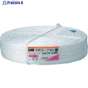 TRUSCO PPロープ 幅4mmX長さ300m 白 PP-4300 (4パイX300M) 1巻 ▼232-1700