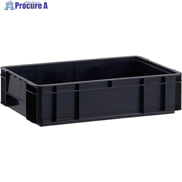 TRUSCO 導電コンテナ ECPZ-0003 PZ-0003E-BK 1個 ▼256-2112