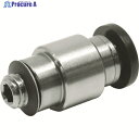 PISCO チューブフィッティング 六角穴付ストレート チューブ4 接続口径M5×0.8 POC4-M5 1個 ▼290-8620
