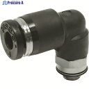 PISCO チューブフィッティング エルボ 適合外径4mm 接続口径M5×0.8 PL4-M5 1個 ▼290-8905