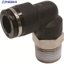 PISCO チューブフィッティング エルボ 適合外径10mm 接続口径R3/8 PL10-03 1個 ▼290-9014