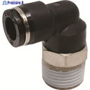 PISCO チューブフィッティング エルボ 適合外径10mm 接続口径R1/2 PL10-04 1個 ▼290-9022
