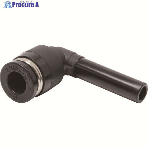 PISCO チューブフィッティング ソケットエルボ チューブ6 継手6 PLJ6 1個 ▼360-4136