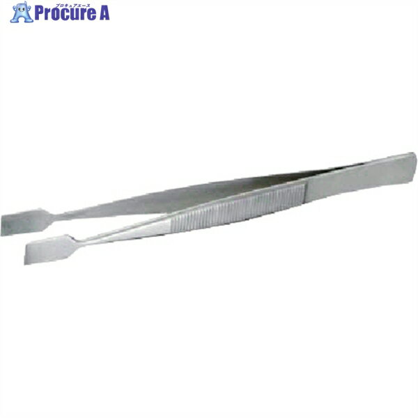 ENGINEER ピンセット 平型 105mm PT-15 1本 ▼368-8305