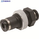 PISCO チューブフィッティング 隔壁ユニオンP 4×4 PMP4 1個 ▼378-1992