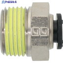 潤工社 ワンタッチ継手Mシリーズ ニップル 10mm PT3/8 PNM-10-PT3/8-BSM 1個 ▼383-6763