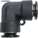 潤工社 ワンタッチ継手Mシリーズ ユニオンエルボ 10mm PLUM-10-PM 1個 ▼383-6796