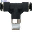 潤工社 ワンタッチ継手Mシリーズ テー 12mm PT1/8 PTAM-12-PT1/8-PM 1個 ▼383-8282