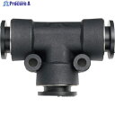 潤工社 ワンタッチ継手Mシリーズ ユニオンテー 6mm PTUM-6-PM 1個 ▼383-8301