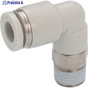 PISCO ワンタッチ継手 チューブフィッティング エルボ PL6-01W 1個 ▼423-4009