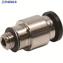 PISCO チューブフィッティング 六角穴付ストレート チューブ6 接続口径M6×1 POC6-M6 1個 ▼442-7734