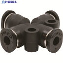 PISCO チューブフィッティングミニタイプ クロスエイ PZA3M 1個 ▼474-5361