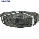 ユタカメイク PSロープ 黒色 6mmx200m PS6200BL (6MMX200M) 1巻 ▼493-4865
