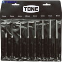 TONE 平行ピンポンチセット 2.0、3.0、4.0、4.5、5.0、6.0、7.0、8.0mm 8点セット PP800 1S ▼498-1600 ●YA51...