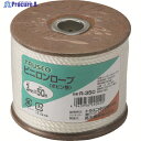 TRUSCO ビニロンロープ 3つ打 線径3mmX長さ50m R-350 1巻 ▼511-2435(2)