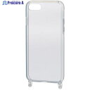 ELECOM iPhoneSE3/SE2/8/7用ハイブリッドケース ショルダーストラップホール付き クリア PM-A22SHVCKSHCR 1個 ▼534-9521【代引決済不可】(2)