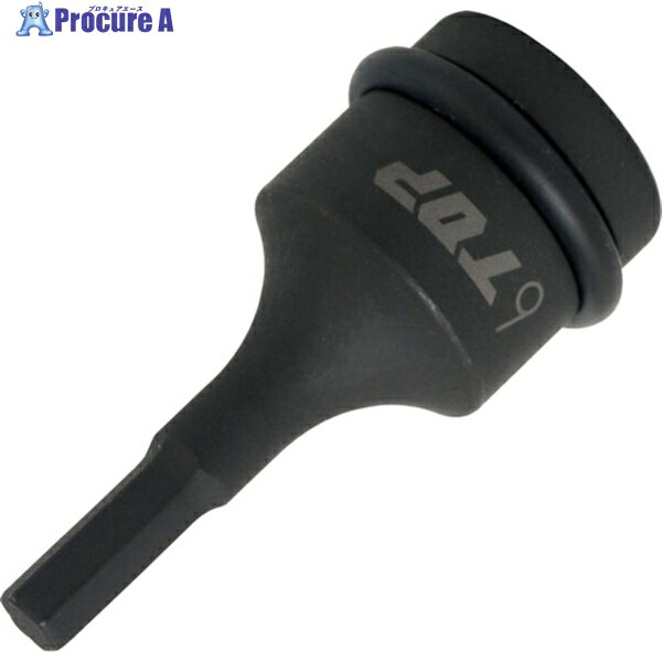 TOP インパクトレンチ用ヘキサゴンソケット 差込角12.7mm 対辺6mm PHB-406 1個 ▼584-0051