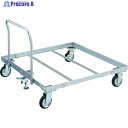 TRUSCO パレット台車 1100x1100 ハンドル付 S付 PLK-05-1111HS 1台 ◇▼768-0856