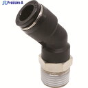 PISCO チューブフィッティング 45°エルボチューブ12ネジR1/2 PLH12-04 1個 ▼809-5217