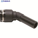 PISCO チューブフィッティング 45°ソケットエルボ チューブ10 継手10 PLHJ10 1個 ▼809-5223