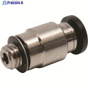 PISCO チューブフィッティング 六角穴付ストレート チューブ4 接続口径M6×1 POC4-M6 1個 ▼809-5232