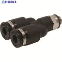 PISCO チューブフィッティング ブランチワイチューブ4ネジM5X08 PX4-M5 1個 ▼809-5259