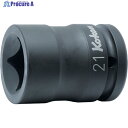 Ko-ken ホイールナット用4角ソケット 差込角19.0mm 対辺21mm PS6-21 1個 ▼811-7362