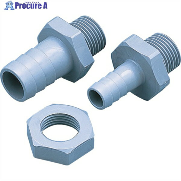 ARAM PVCニップル(2009-24) PVS19R12 1個 ▼818-6657