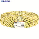 TRUSCO PPロープ 幅5mmX長さ300m 黄黒 PP-5300YB 1巻 ▼819-5082