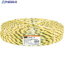 TRUSCO PPロープ 幅6mmX長さ200m 黄黒 PP-6200YB 1巻 ▼819-5083