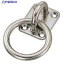 水本 ステンレス 丸カンプレート 丸カン内径30mm 30mm×34mm 使用荷重:0.15kN PR-5 1個 ▼849-2206
