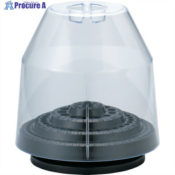 TRUSCO 回転式ドリルスタンド 100本収納 カバー付 S-13C 1台 ▼152-8271