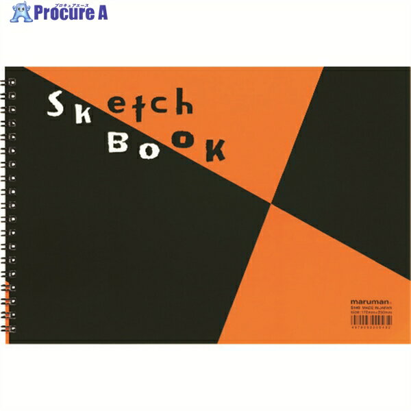 maruman B5E スケッチブック 図案印刷シリーズ S140 1冊 ▼207-2122