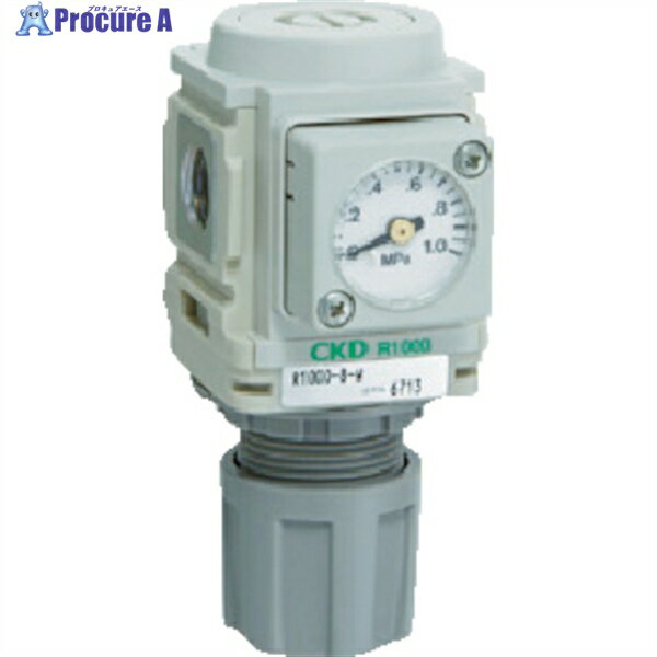 CKD レギュレータ R8000-20-W 1個 ▼344-5721