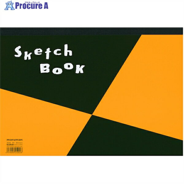 maruman A4 スケッチブック 図案印刷シリーズ S252 1冊 ▼405-6152