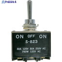NKKスイッチズ 大電流用トグルスイッチ ねじ端子 2極ON-OFF-ON S-823 1個 ▼413-2831