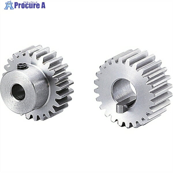 KG S45C平歯車 S1S30A-1208F モジュール1.0 圧力角20度(並歯) 歯数30 形状A1 S1S30A-1208F 1個 ▼442-2414