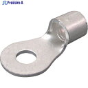 ニチフ 裸圧着端子 R形(100P) より線26.66~42.42 外寸22mm スタッド径8.4mm R 38-8 1パック ▼473-1484
