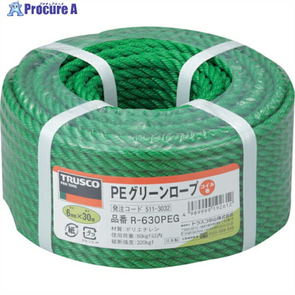 TRUSCO PE꡼ 3 6mmXĹ30m R-630PEG 1 511-3032