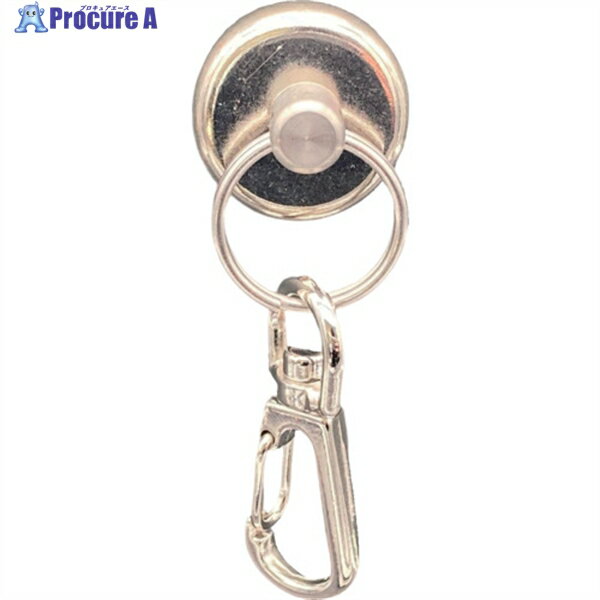 ラクテム 強力マグネットリング Φ25 ゴム・スプリングスナップ付 RMSH25 1個 ▼535-9290