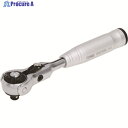 TONE ショートスイベルラチェットハンドル(ホールドタイプ) 歯数144枚相当 差込角6.35mm 全長150mm RH2VHS 1個 ▼781-2141 ●YA513