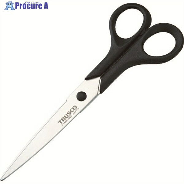 TRUSCO ステンレスはさみ ベーシック 175mm S-175B 1丁 ▼831-5321