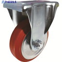 ヨドノ プレス製固定金具付赤ゴム車 150φ RWK150 1個 ▼835-3187