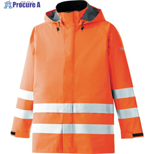 ミドリ安全 雨衣 レインベルデN 高視認仕様 上衣 蛍光オレンジ 3L RAINVERDE-N-UE-OR-3L 1着 ▼835-7357 ミドリ安全 雨衣 レインベルデN 高視認仕様 上衣 蛍光オレンジ 3L RAINVERDE-N-UE-OR-3L 1着 ▼835-7357