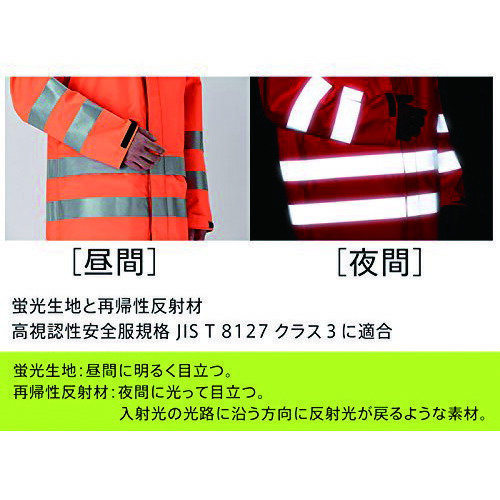 ミドリ安全 雨衣 レインベルデN 高視認仕様 上衣 蛍光イエロー L RAINVERDE-N-UE-Y-L 1着 ▼835-7360
