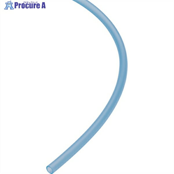 PISCO フッ素樹脂(FEP)チューブ クリアブルー 16×13 20M SET1613-20-CB 1巻 ▼249-3239