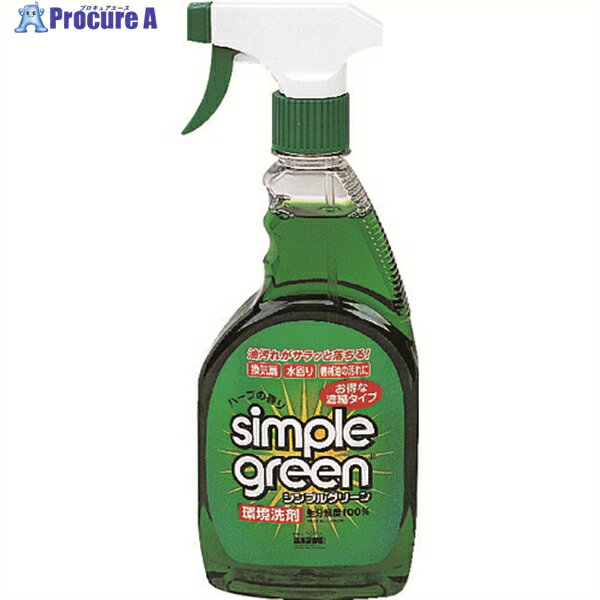 KDS シンプルグリーン500mlトリガー SGN-500T (ヒキガネシキ 500ML) 1本 ▼274-4775