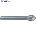 スーパー スーパー超硬バー シャンク径6mm(円錐型90度)シングルカット(刃径:6.0) SB49C01S 1本 ▼321-6900 ●YA513