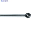 スーパー スーパー超硬バー シャンク径6mm(球型)シングルカット(刃径:6.0) SB8C03S 1本 ▼321-7892 ●YA513