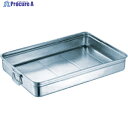 SUGICO 18-8ステンレス番重バット 大浅型 手付 550x370x80 SH553708H 1枚 ▼332-0529